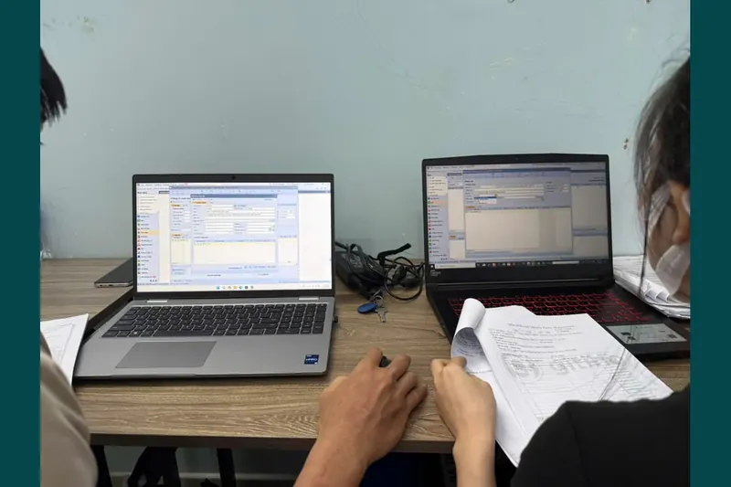 Ảnh thiết kế từ lớp kế toán thực tế do chủ website cung cấp, minh họa Dịch Vụ Kế Toán Sao Việt.